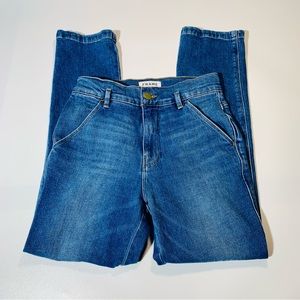 Frame jeans Thistle MOM jeans high rise jeans stretchy medium wash women size 26